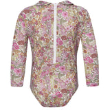 Petit Crabe Margaret Annie (Made With Liberty© Fabric) Peeter Pan Baddräkt L/S
