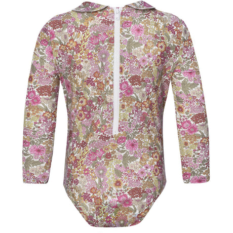 Petit Crabe Margaret Annie (Made With Liberty© Fabric) Peeter Pan Baddräkt L/S