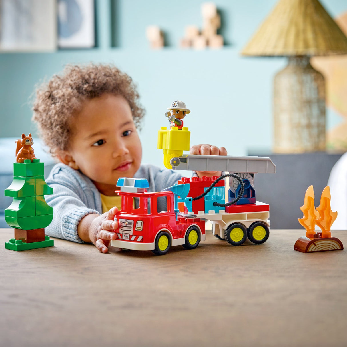 LEGO® DUPLO Town Brandbil Med Slange Och Brandmand 10473