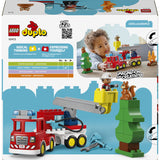 LEGO® DUPLO Town Brandbil Med Slange Och Brandmand 10473