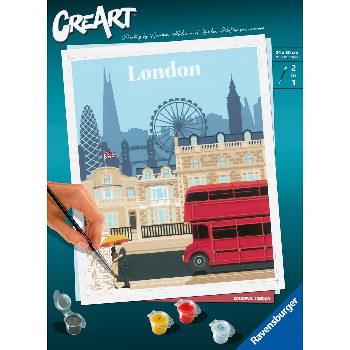 Ravensburger CreArt London Ad