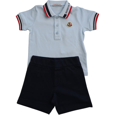 Moncler Dark Blue Knitwear Clothing Ensemble Sett