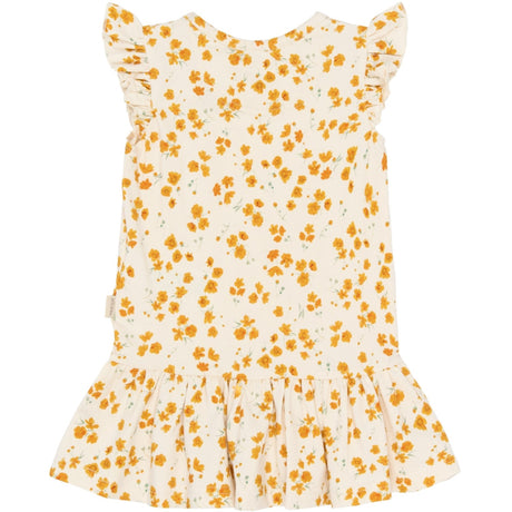 Petit Piao Eggnog Buttercup Aop Ppsun S_L Klänning