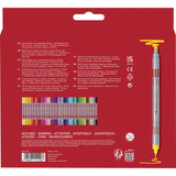 Faber-Castell-markörer dubbelt tjock/tunn 40 st.