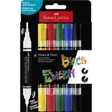 Faber-Castell Shake & Paint akrylpennor