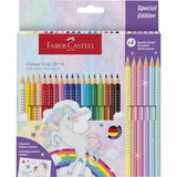 Faber-Castell 18+6 Grepp Unicorn-kritor, Sparkle