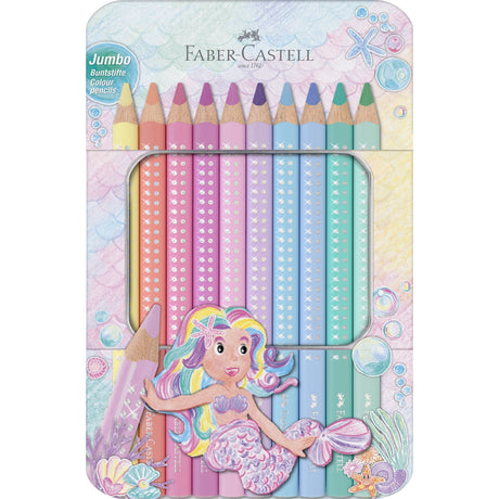 Faber-Castell Jumbo Sparkle Crayons Pastell