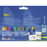 Faber-Castell Tusser Dinosaurus 8+3 METALLISK