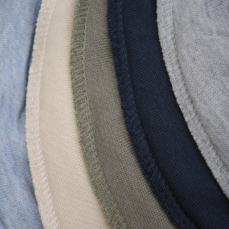 Pippi Blue Fog Bandana Haklapp - Solid  (5-Pack)