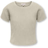 kids ONLY Pumice Stone Kogkaylie Struc S/S Topp Pnt