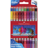 Faber-Castell-markörer dubbel 20 st.