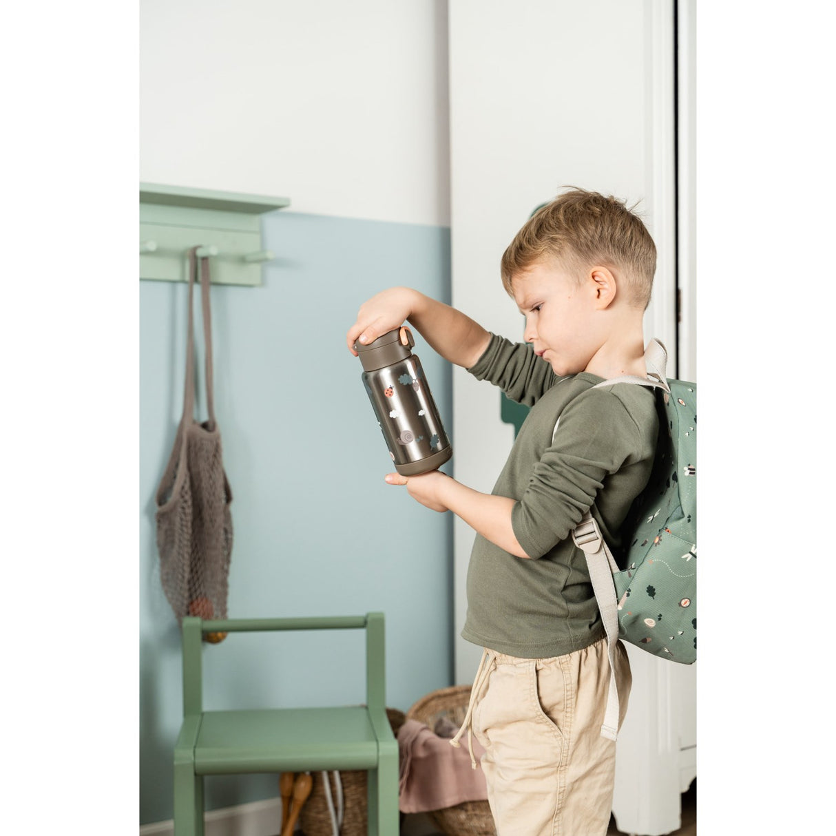 DonebyDeer Sand Tiny Trails Insulated Strån Flaska