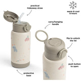 DonebyDeer Sand Celebration Insulated Strån Flaska