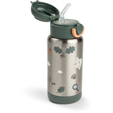 DonebyDeer Green Tiny Trails Insulated Strån Flaska