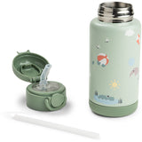 DonebyDeer Green Playground Insulated Strån Flaska