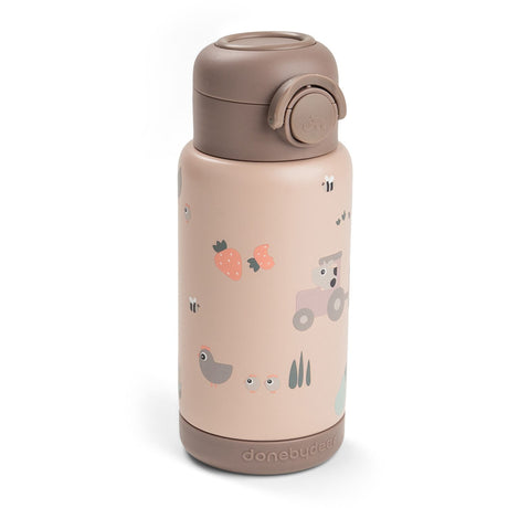 DonebyDeer Powder Tiny Farm Insulated Strån Flaska