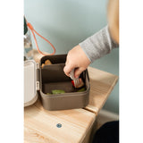 DonebyDeer Sand Tiny Trails Tiny Lunch Låda Med Snack Picks
