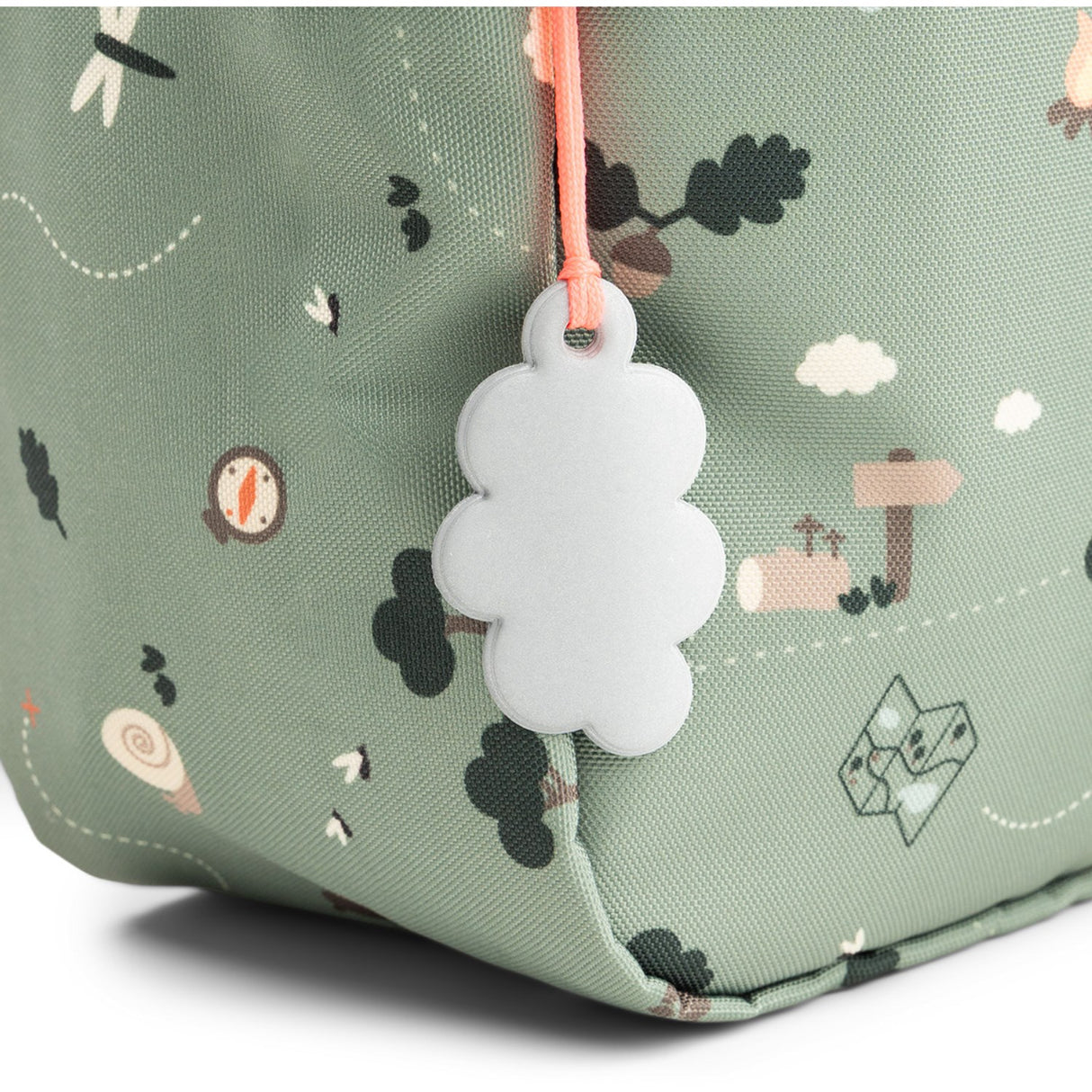 DonebyDeer Green Tiny Trails Kids Ryggsäck