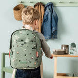 DonebyDeer Green Tiny Trails Kids Ryggsäck