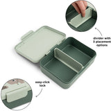DonebyDeer Green Tiny Trails Lunch Låda Med Divider