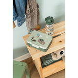 DonebyDeer Green Tiny Trails Lunch Låda Med Divider