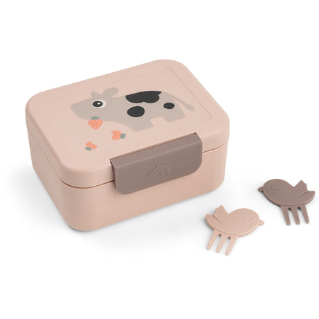 DonebyDeer Powder Tiny Farm Tiny Lunch Låda Med Snack Picks
