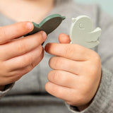 DonebyDeer Green Tiny Trails Tiny Lunch Låda Med Snack Picks