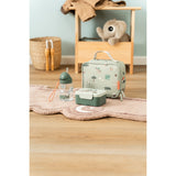 DonebyDeer Green Tiny Trails Tiny Lunch Låda Med Snack Picks