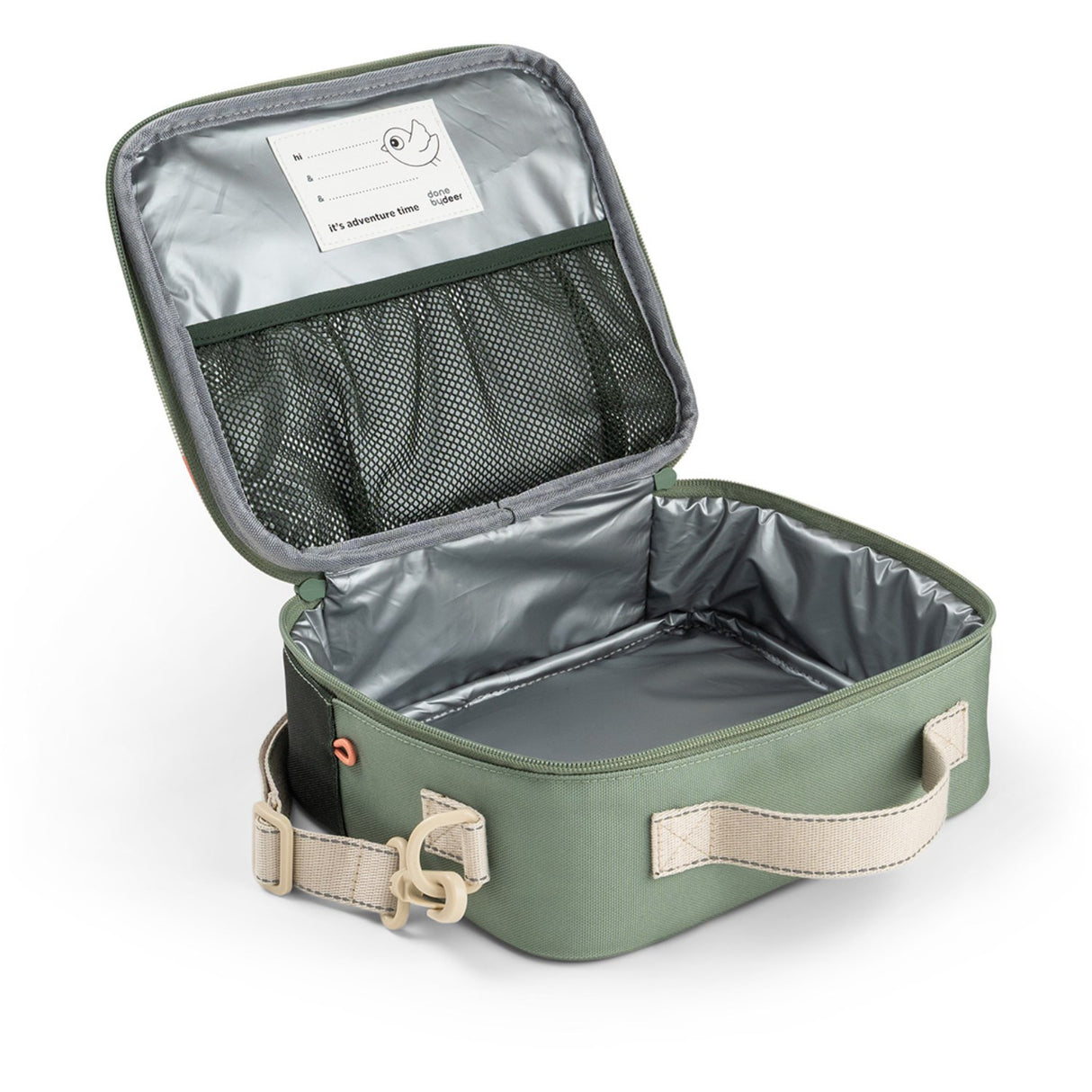 DonebyDeer Green Tiny Trails Insulated Lunch Väska