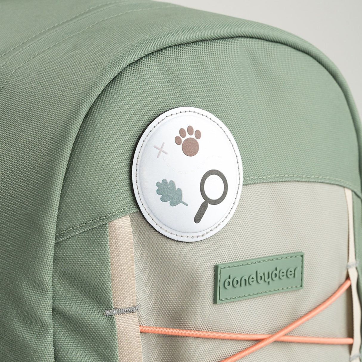 DonebyDeer Green Tiny Trails Junior Ryggsäck