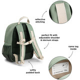 DonebyDeer Green Tiny Trails Junior Ryggsäck