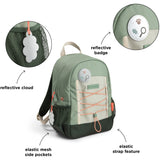 DonebyDeer Green Tiny Trails Junior Ryggsäck