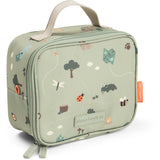 DonebyDeer Green Tiny Trails Tiny Insulated Lunch Väska
