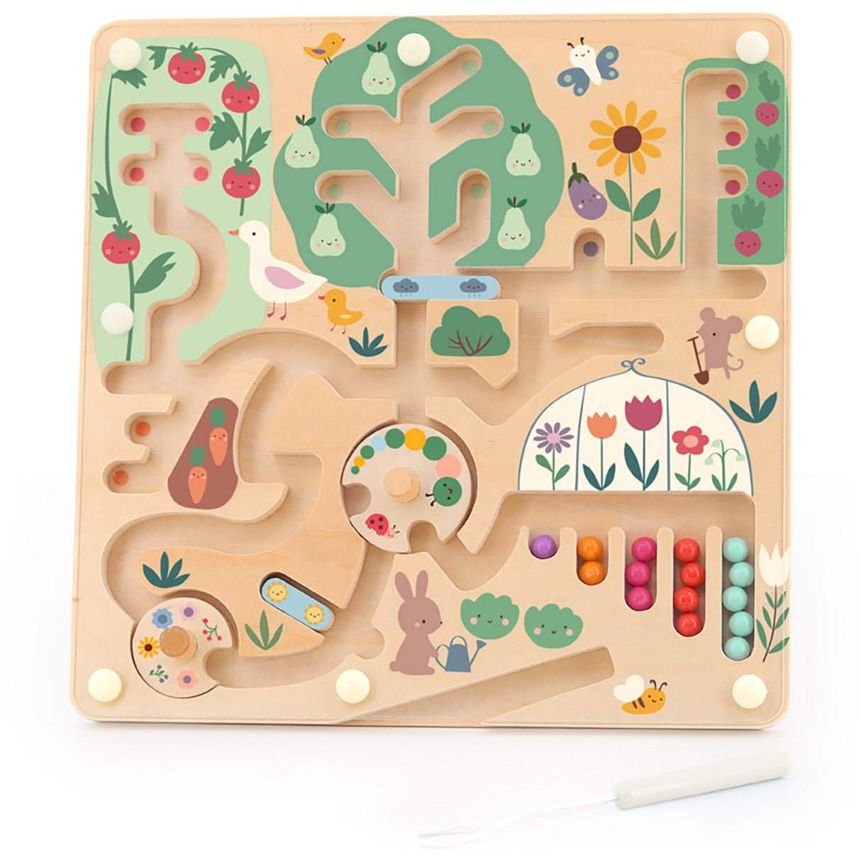 Vilac Magnetic Maze - Trädgården av Sarah Betz