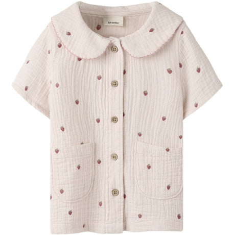 Lil'Atelier Morganite Nmfkamma Ss Loose Skjorta Lil