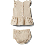 Calvin Klein Oatmeal Soft Woven Klänning