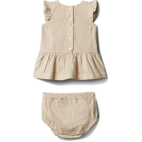 Calvin Klein Oatmeal Soft Woven Klänning