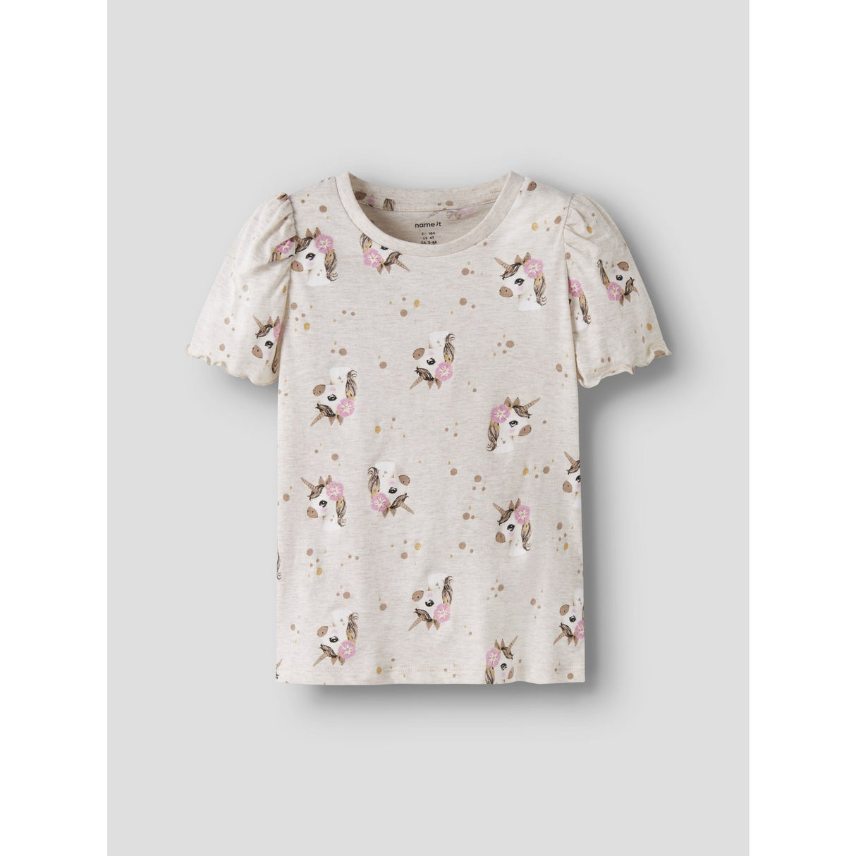 Name It Peyote Melange Nmfjalisa Ss Topp