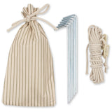 Konges Sløjd Tea Stripe Strand Tält Pop Up Uv 50+