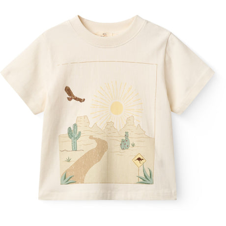 COPENHAGEN COLORS Cream Comb. Boys Ss Tee M/ Landscape Print