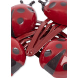 Konges Sløjd Ladybug Ladybug 4 Pack Hair Clips