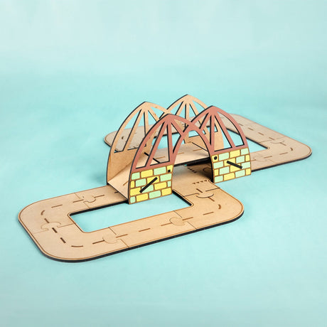 Crateit Town Wooden Leksak Dreamy Drawbridge