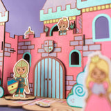 Crateit Unicorn Wooden Leksak Dreamland Castle