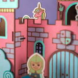 Crateit Unicorn Wooden Leksak Dreamland Castle