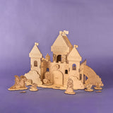 Crateit Unicorn Wooden Leksak Dreamland Castle