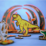 Crateit Dinosaur Wooden Leksak Wasteland Battle