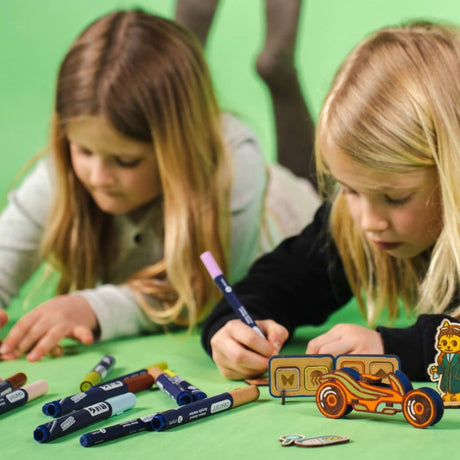 Crateit Pastel Markörer 1mm 6 Pack