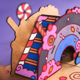 Crateit Unicorn Wooden Leksak Candy Land