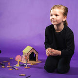 Crateit Unicorn Wooden Leksak Magic Forest