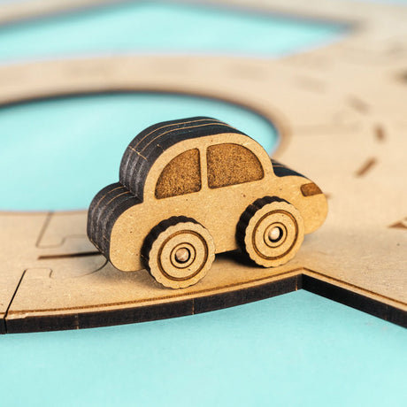 Crateit Town Wooden Leksak Rule The Roundabout